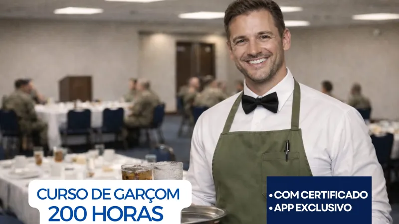 Curso Garçom 200 horas