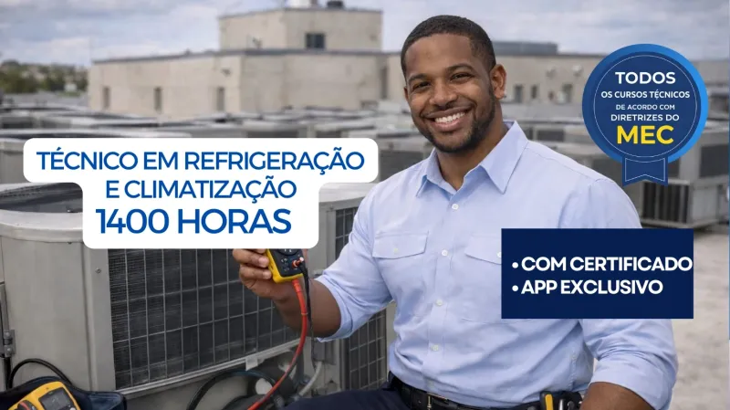 Técnico em Refrigeração  e Climatização  1400 horas