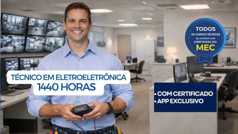 TÉCNICO EM ELETROELETRÔNICA 1440 HORAS